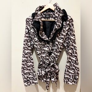 Anthropologie Luii Print Coat XL